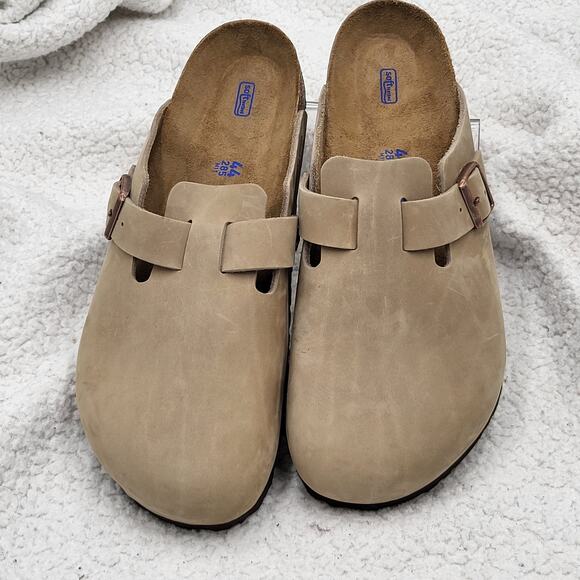Birkenstock Other - NEW Birkenstock Boston Suede Leather Slip-ons clogs Soft footbed 44 US 11-11.5